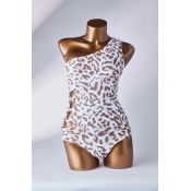 Lovely Leopard Print One-piece Swimsuit