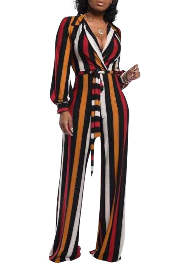 

Lovely Chic Striped One-piece Jumpsuit, Stripe