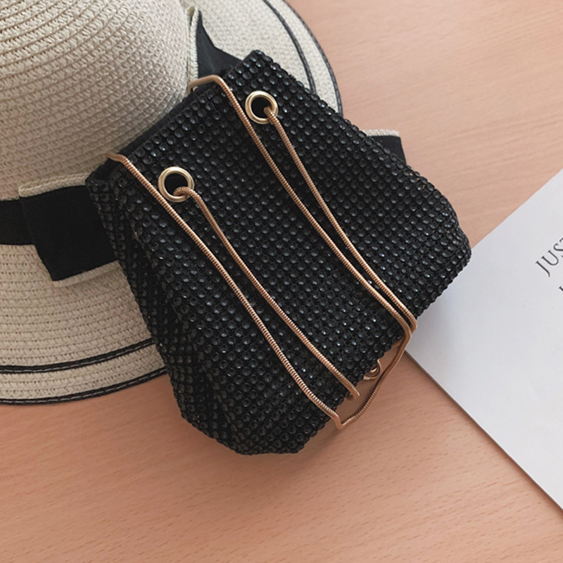 

Lovely Casual Chain Black Crossbody Bag
