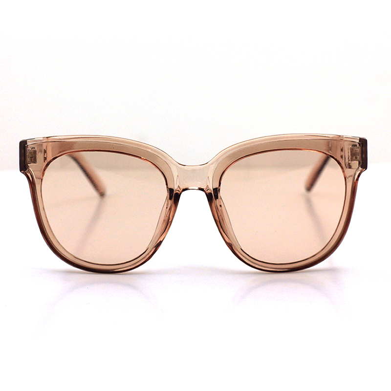 

Lovely Casual Big Frame Design Brown Sunglasses