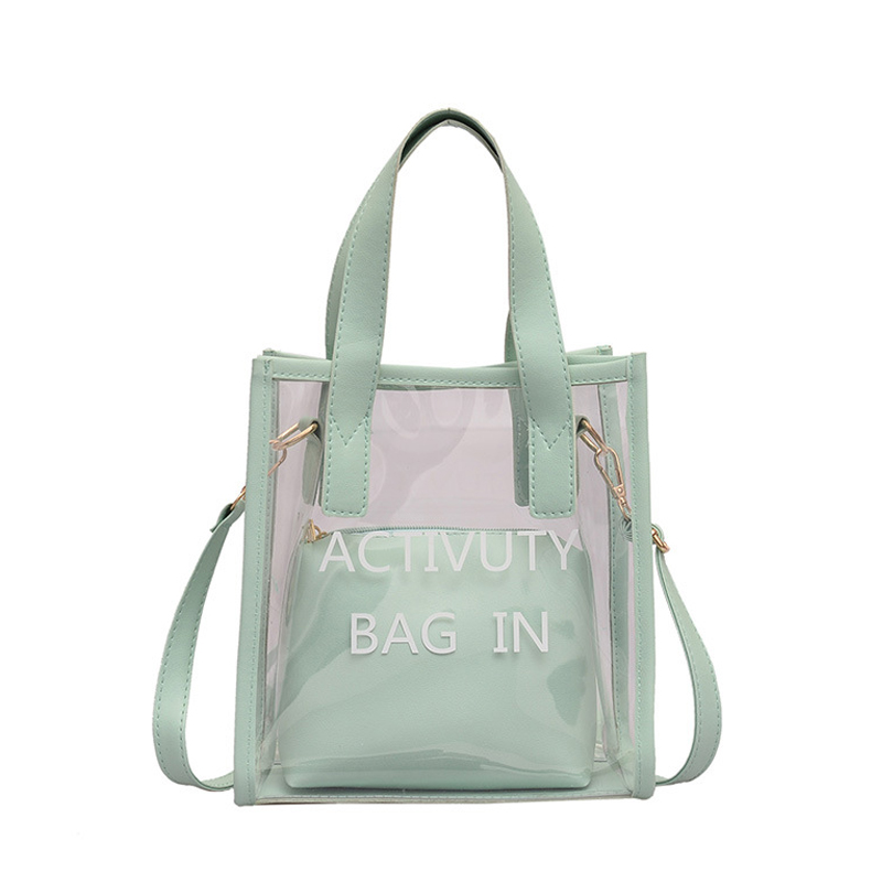 

Lovely Chic Letter Print Green Crossbody Bag