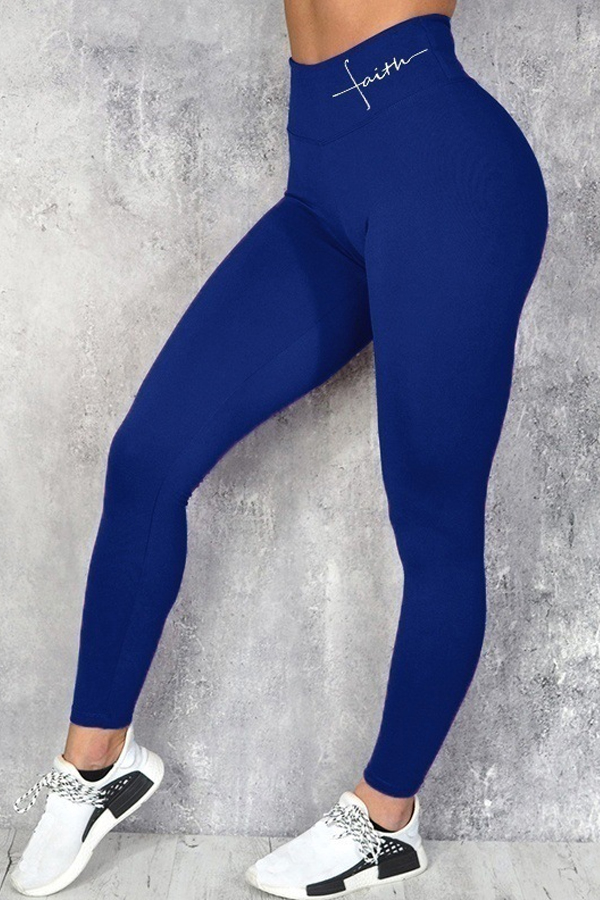 

Lovely Sportswear Basic Skinny Blue Pants
