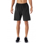Lovely Casual Basic Black Shorts