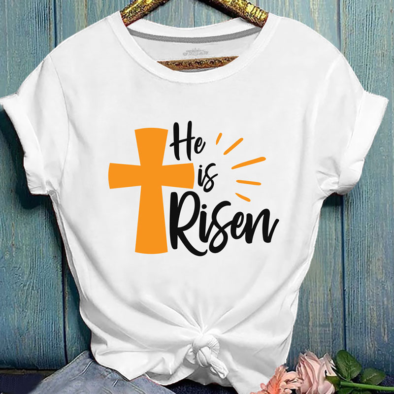 

Lovely Leisure O Neck Letter Print White Plus Size T-shirt