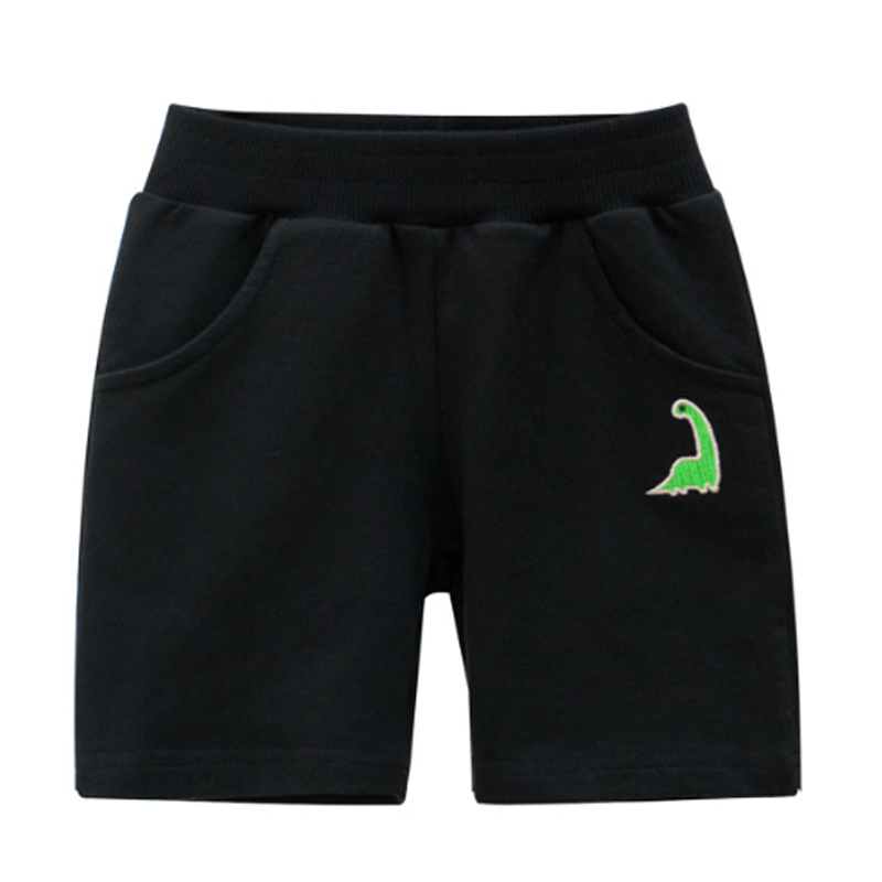 

Lovely Casual Pocket Patched Black Boy Shorts