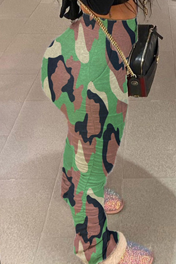 

Lovely Leisure Camo Print Pants