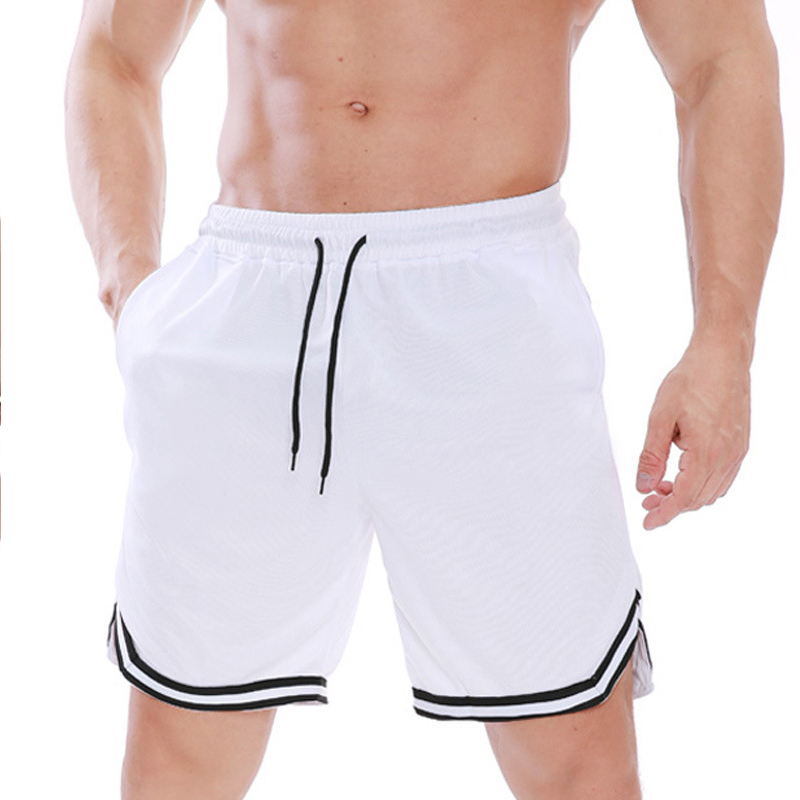 

Lovely Sportswear Patchwork White Shorts