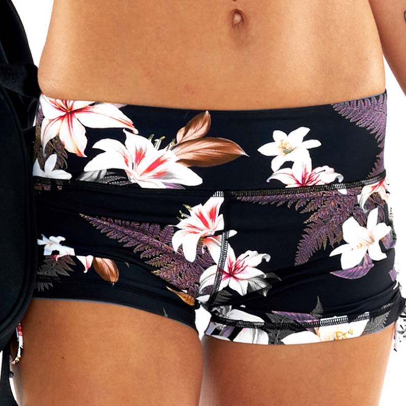 

Lovely Sportswear Print Black Shorts