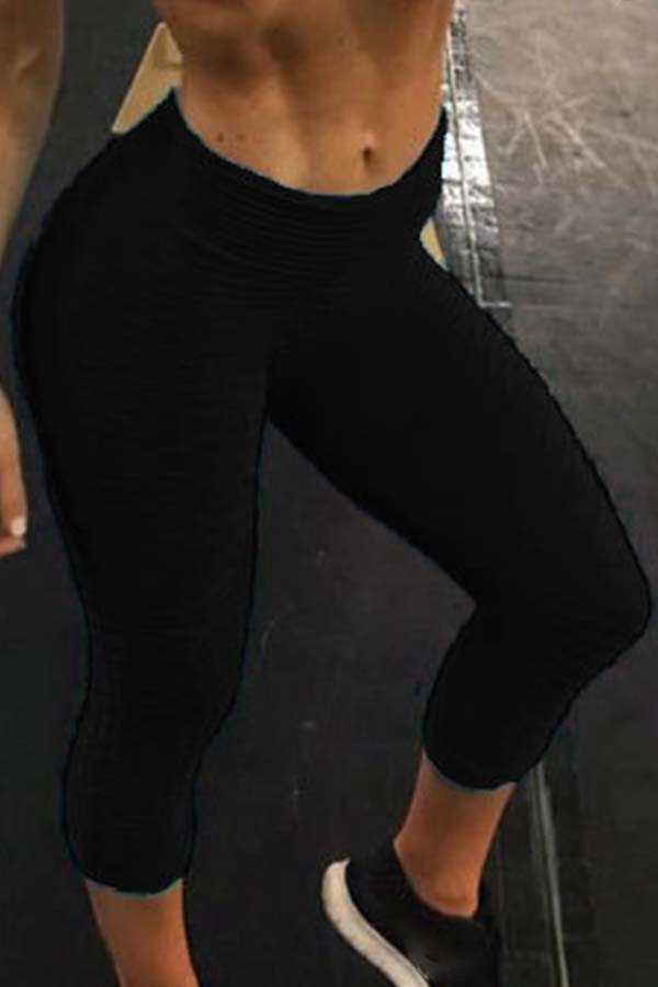 

Lovely Sportswear Basic Skinny Black Pants