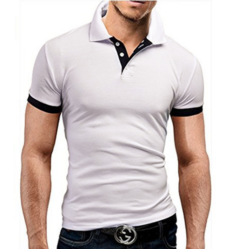 

Lovely Chic Buttons Design White Shirt