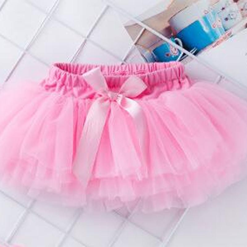 

Lovely Sweet Layered Cascading Ruffle Pink Girl Skirt