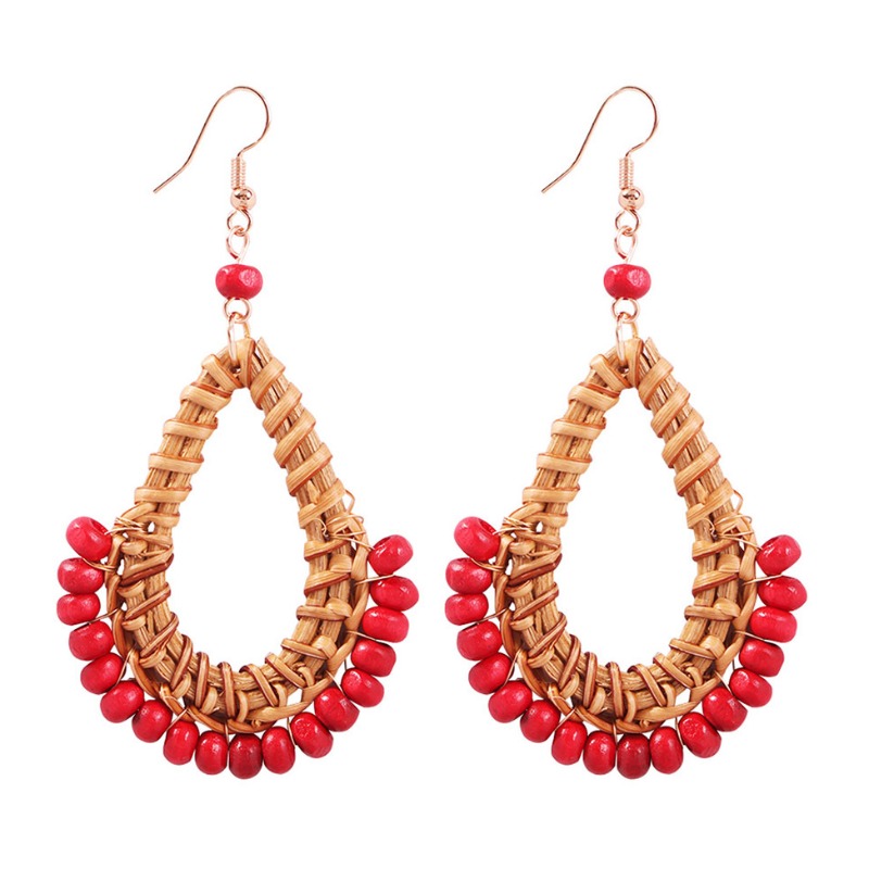 

Lovely Bohemian Hollow-out Red Earring