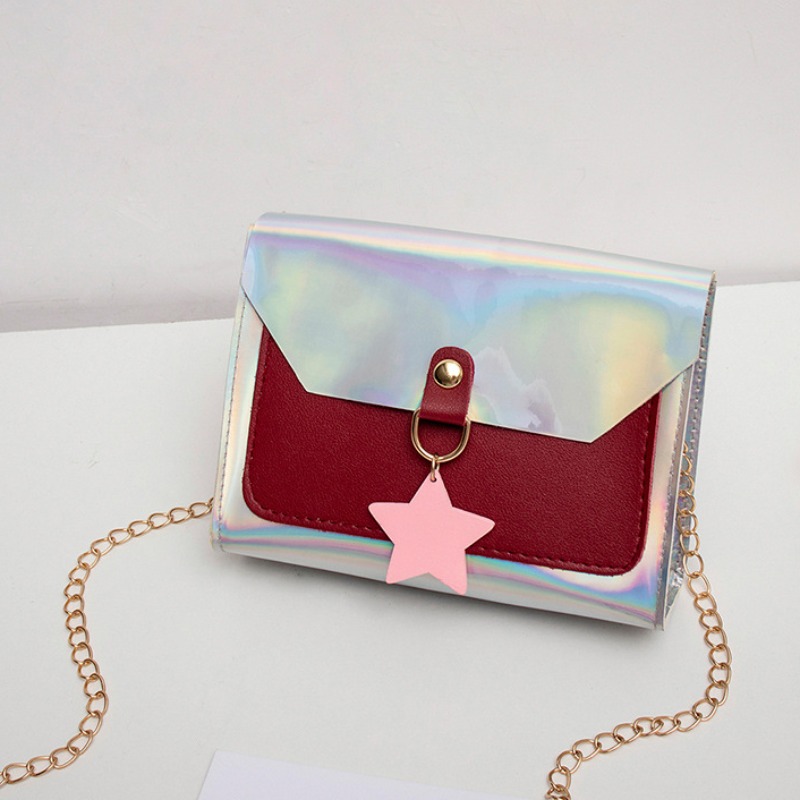 

Lovely Casual Chain Strap Red Crossbody Bag