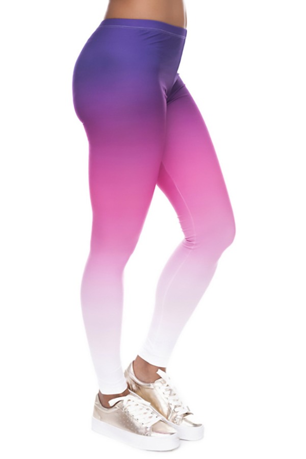 

Lovely Sportswear Gradual Change Multicolor Pants, Multi