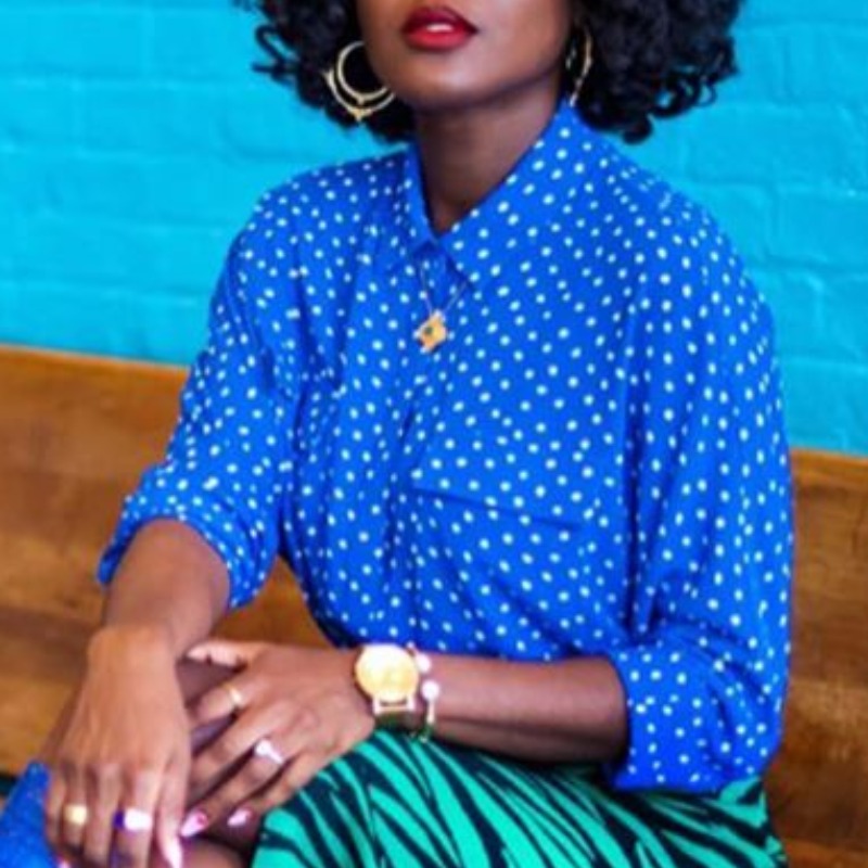 

Lovely Trendy Dot Print White Shirt, White dot