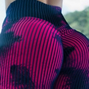 Lovely Sportswear Striped Purple Pants