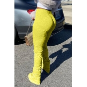 LW BASICS Stylish Skinny Yellow Pants
