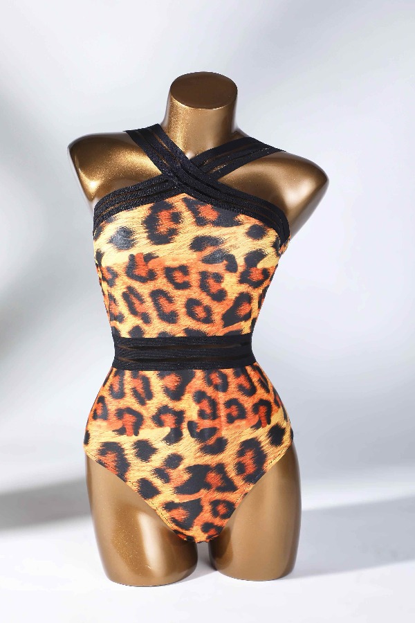 

Lovely Leopard Print One-piece Swimsuit