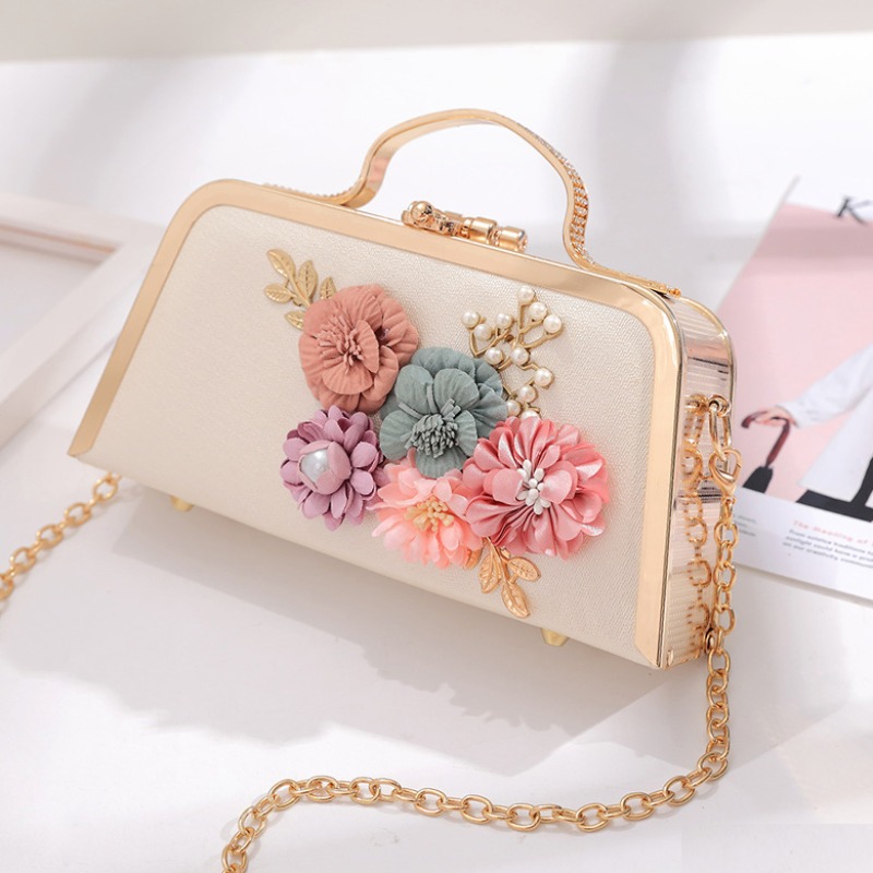 

lovely Trendy Print Gold Crossbody Bag