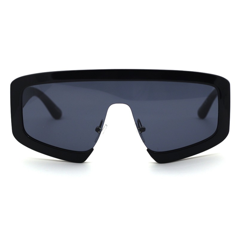 

Lovely Chic Big Frame Design Black Sunglasses