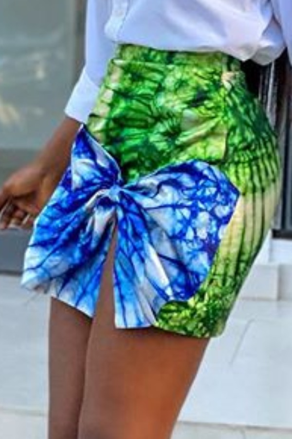 

lovely Casual Print Multicolor Shorts, Multi