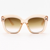 lovely Chic Big Frame Design Yellow Sunglasses