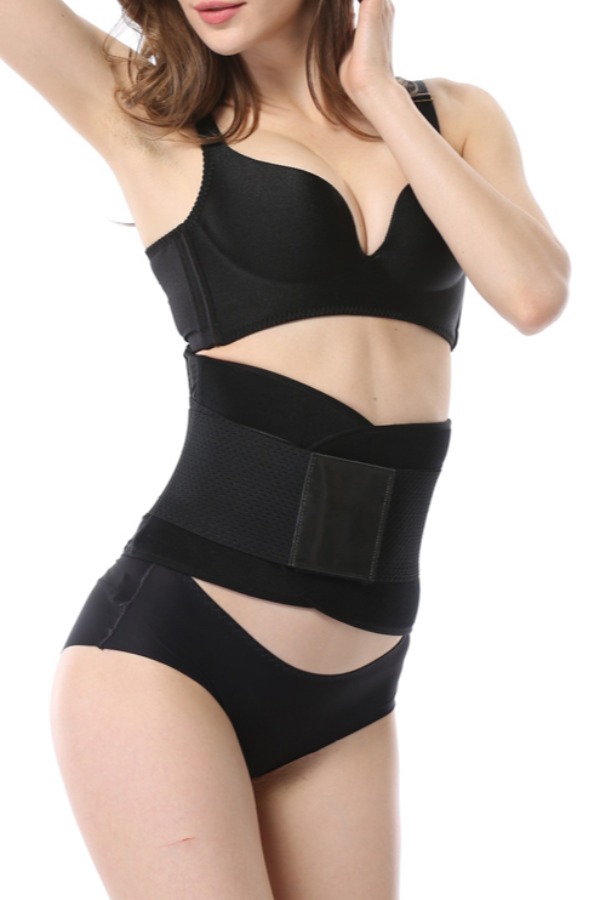 

lovely Sportswear Patchwork Black Bustiers
