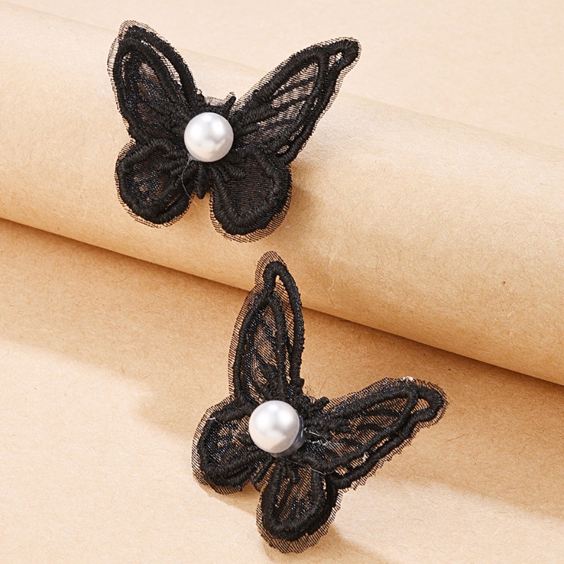 

lovely Trendy Butterfly Black Earring