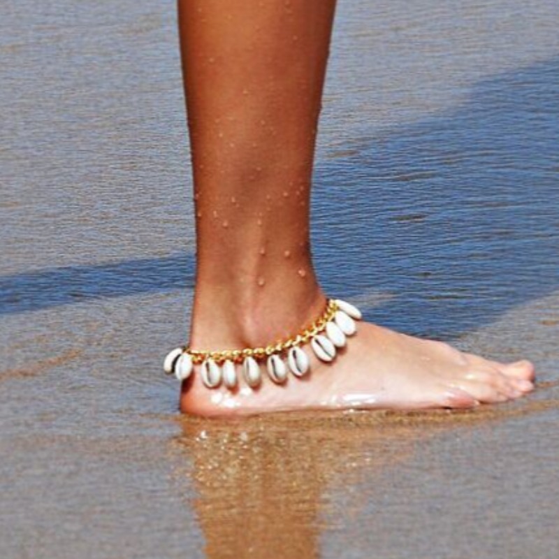 

lovely Bohemian Shell Gold Body Chain