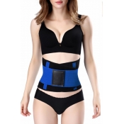 lovely Sportswear Patchwork Blue Bustiers