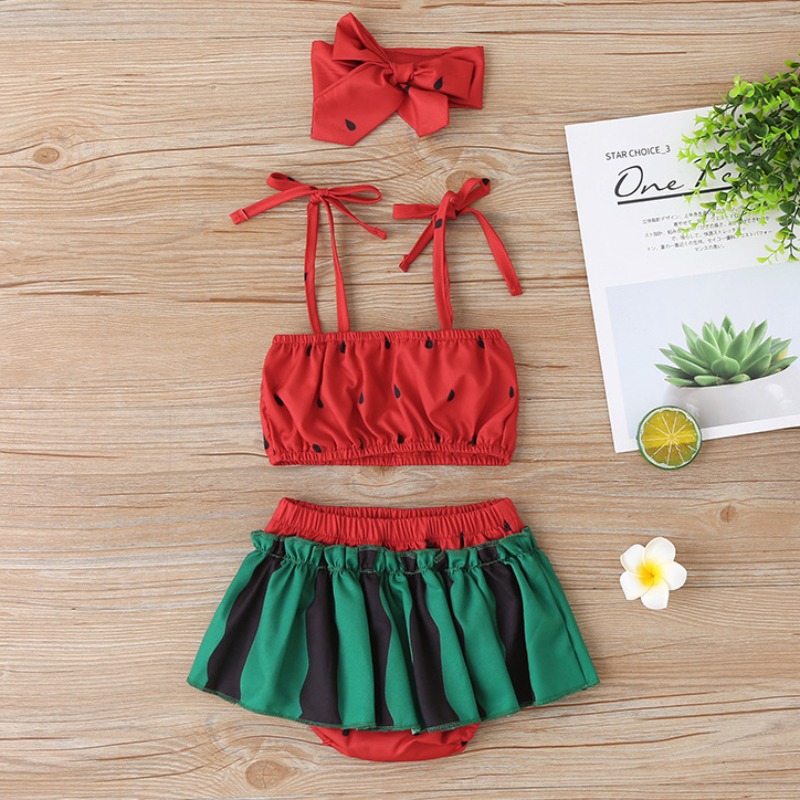 

lovely Trendy Print Patchwork Red Girl Two-piece Shorts Set