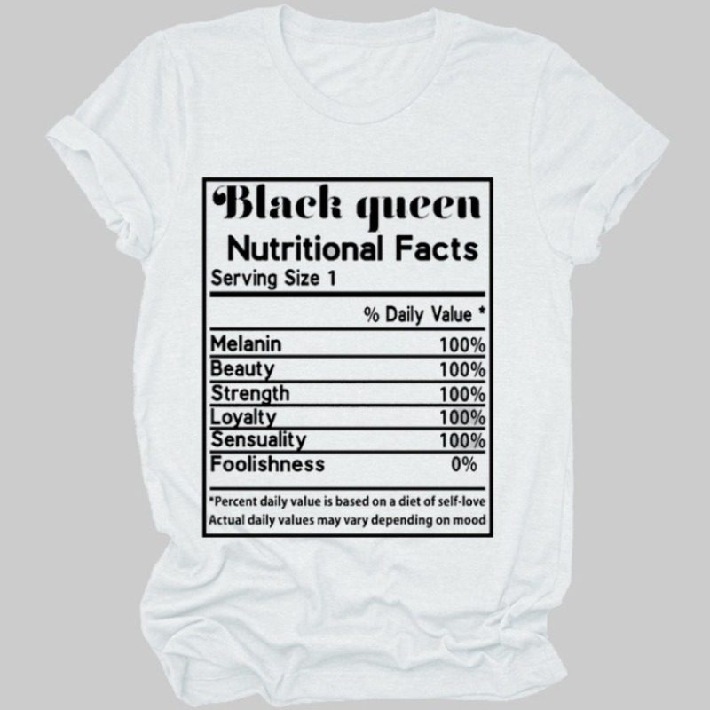 

Lovely Leisure O Neck Letter Print White Plus Size T-shirt