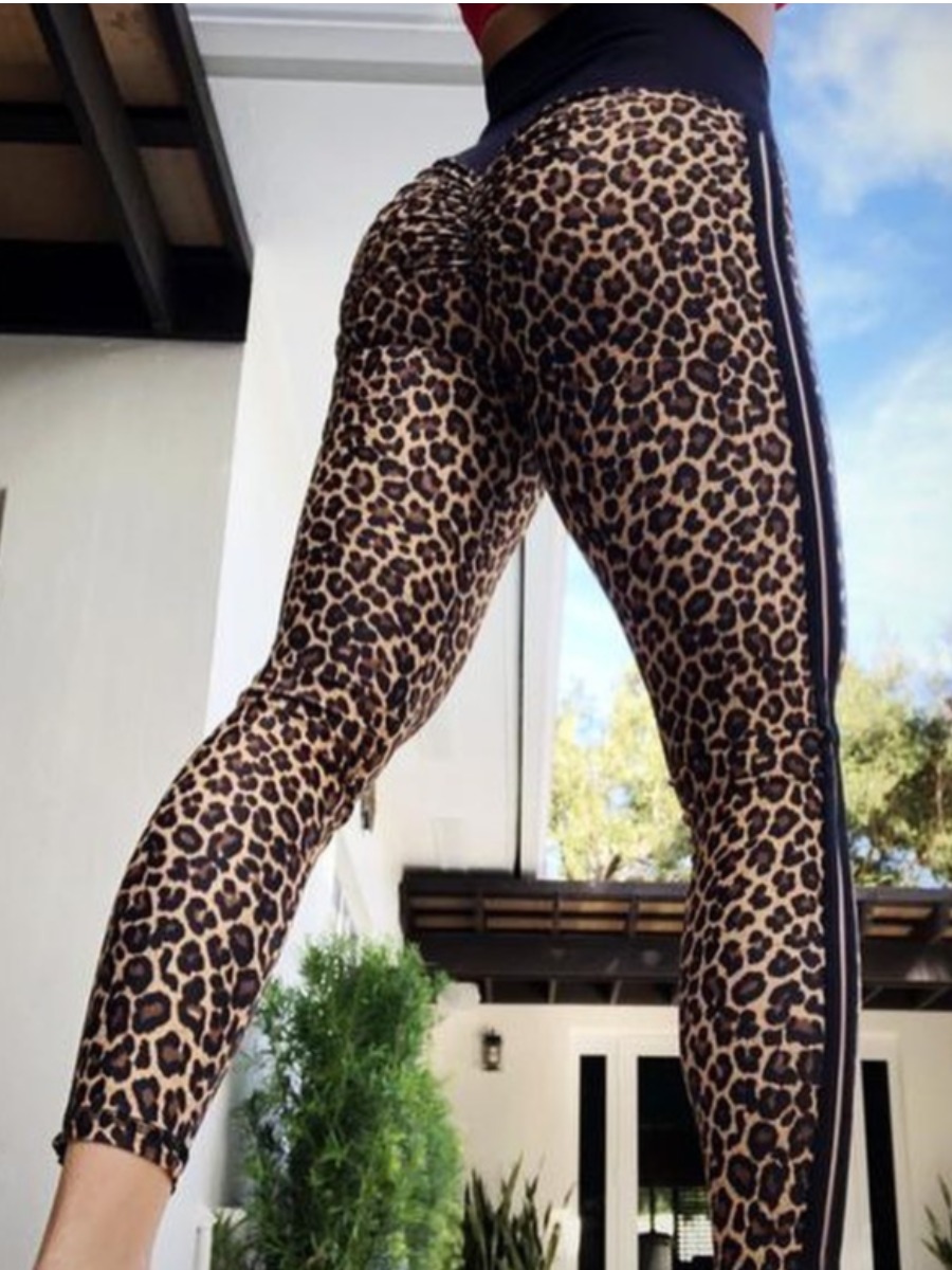 

lovely Sportswear Leopard Print Pants