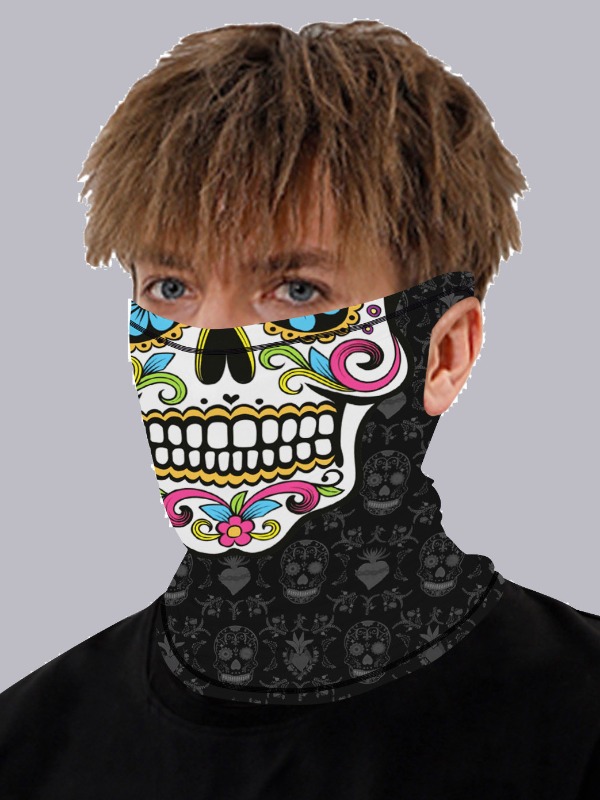 

Lovely Print Rose Red Face Mask