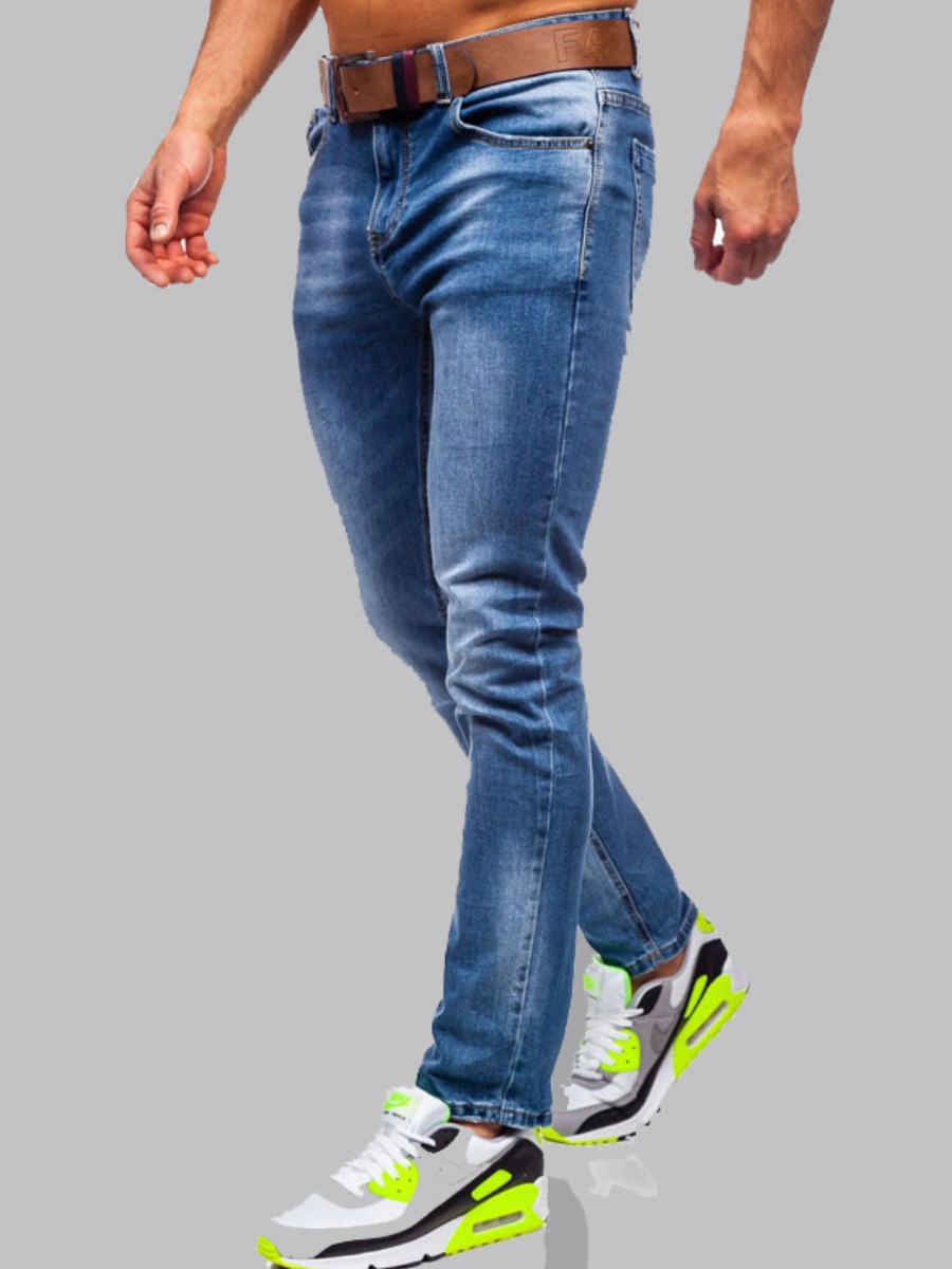 

lovely Casual Basic Skinny Blue Jeans