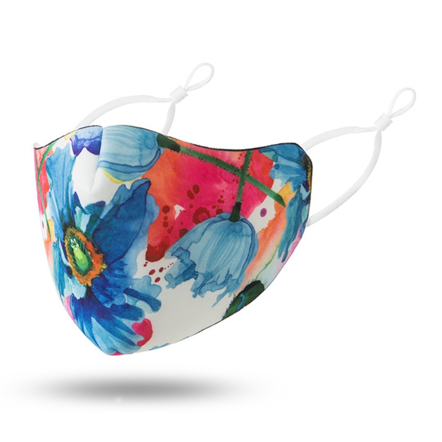 

lovely Tie-dye Blue Face Mask