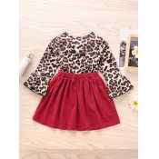 lovely Sexy O Neck Print Patchwork Red Mini Girl D