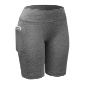 lovely Sportswear Basic Skinny Grey Shorts