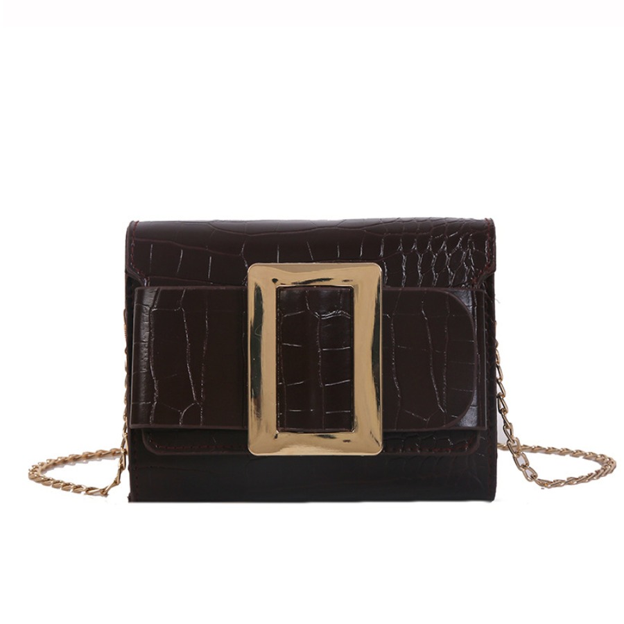

lovely Trendy Chain Strap Black Crossbody Bag
