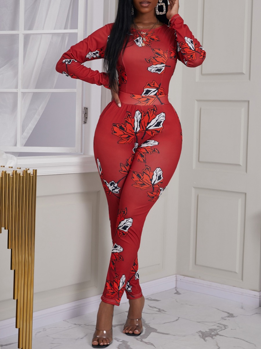 

lovely Leisure O Neck Print White Two Piece Pants Set