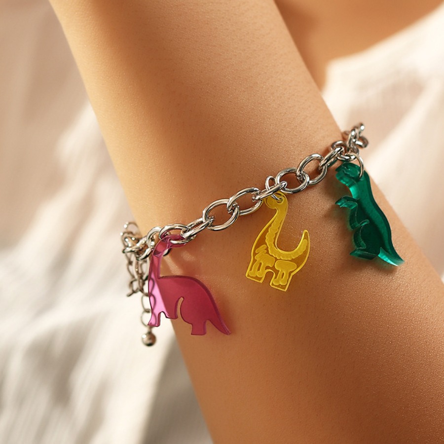 

lovely Trendy Cartoon Silver Bracelet