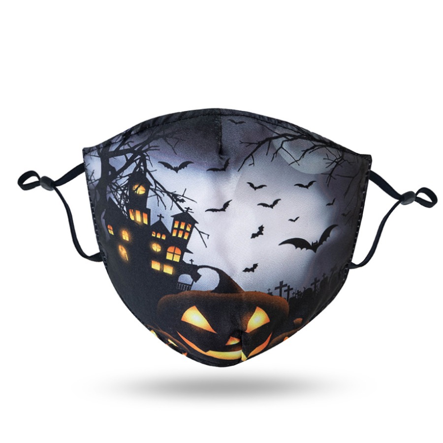 

lovely Print Black Face Mask