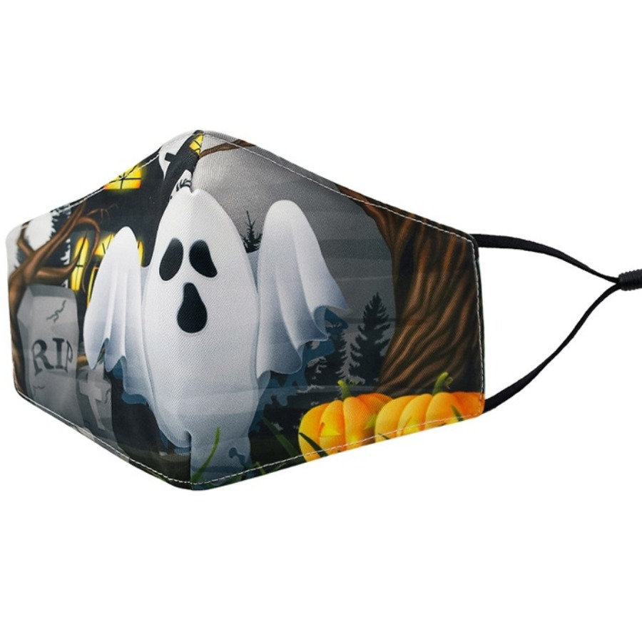 

lovely Print White Face Mask