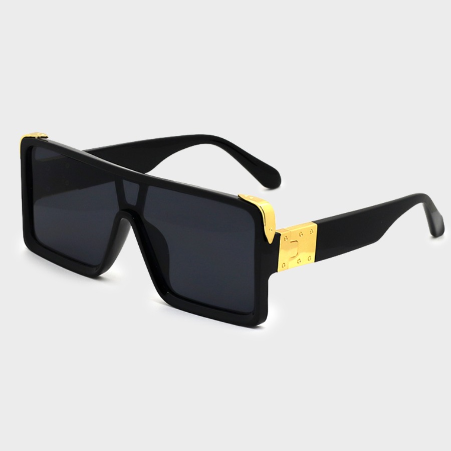 

lovely Stylish Big Frame Design Black Sunglasses