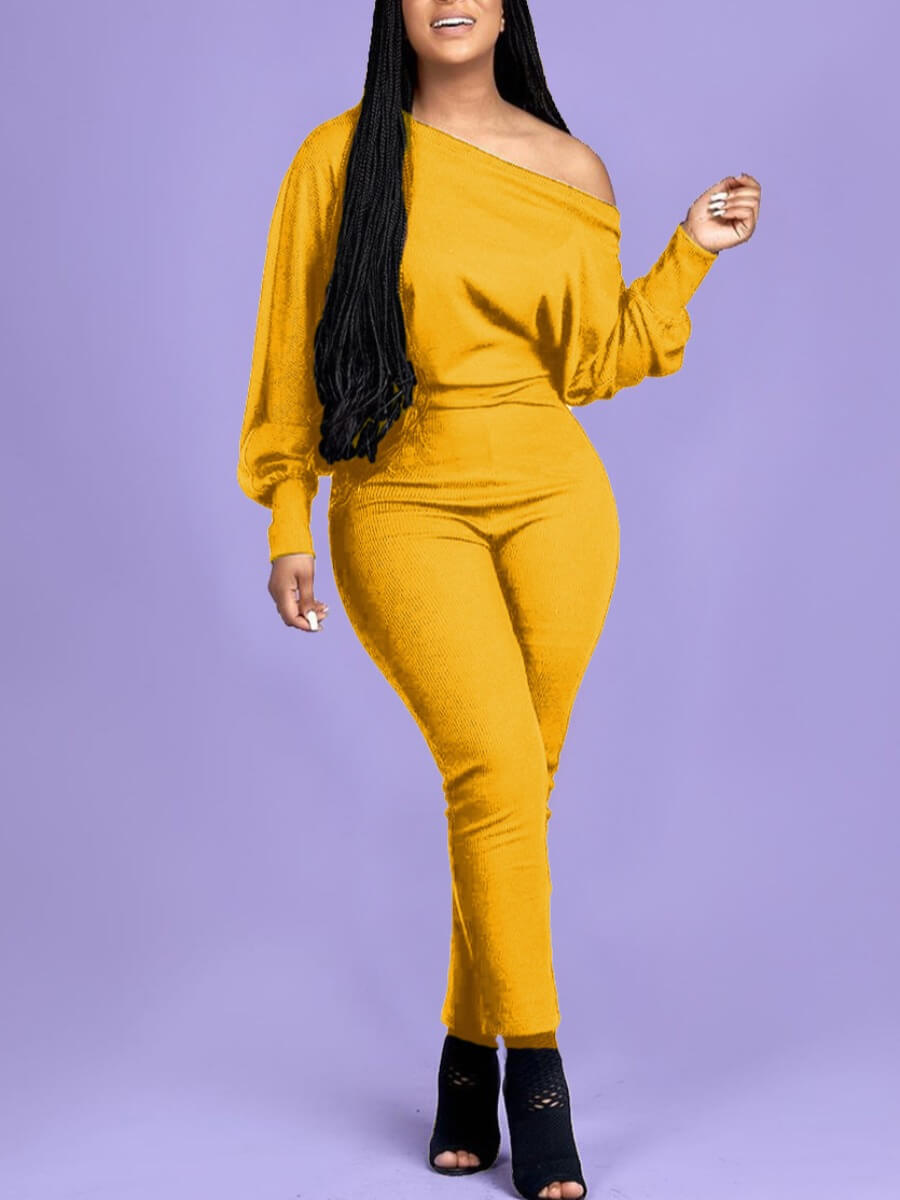 yellow one piece jumpsuit