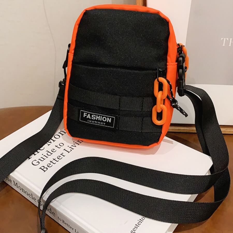 

Lovely Trendy Letter Jacinth Crossbody Bag