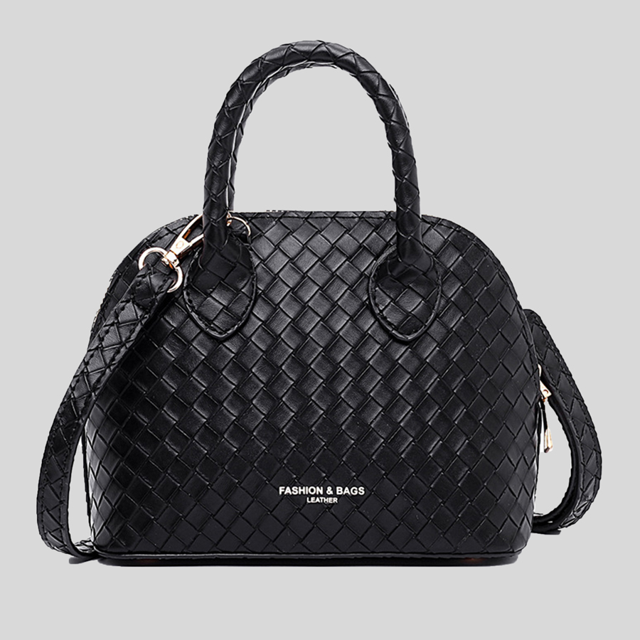 

Lovely Trendy Letter Print Black Crossbody Bag