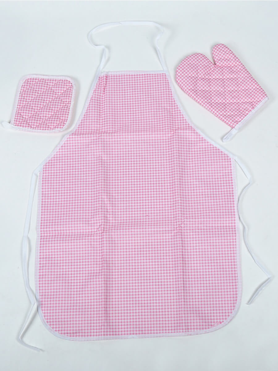 

Lovely Sweet Dot Print Pink Aprons