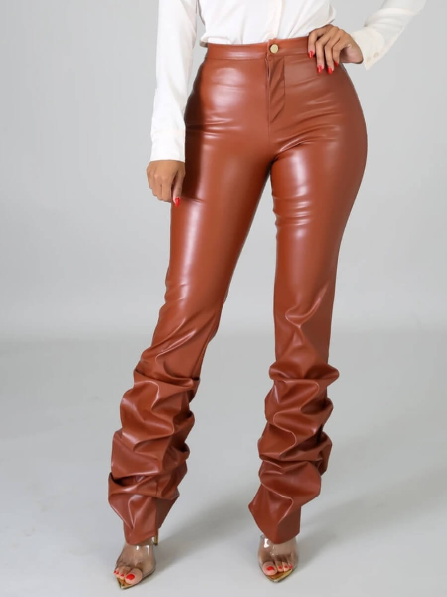 

Lovely Street Heap Skinny Brown Pants