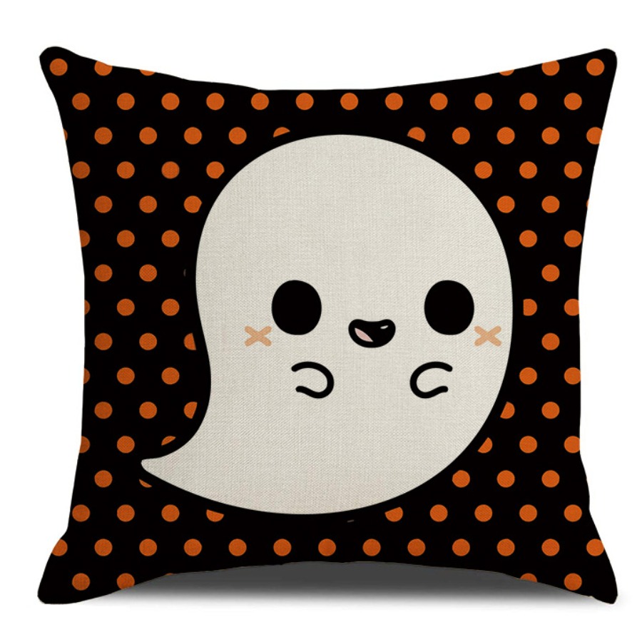 

Lovely Chic Print Black Decorative Pillow Case